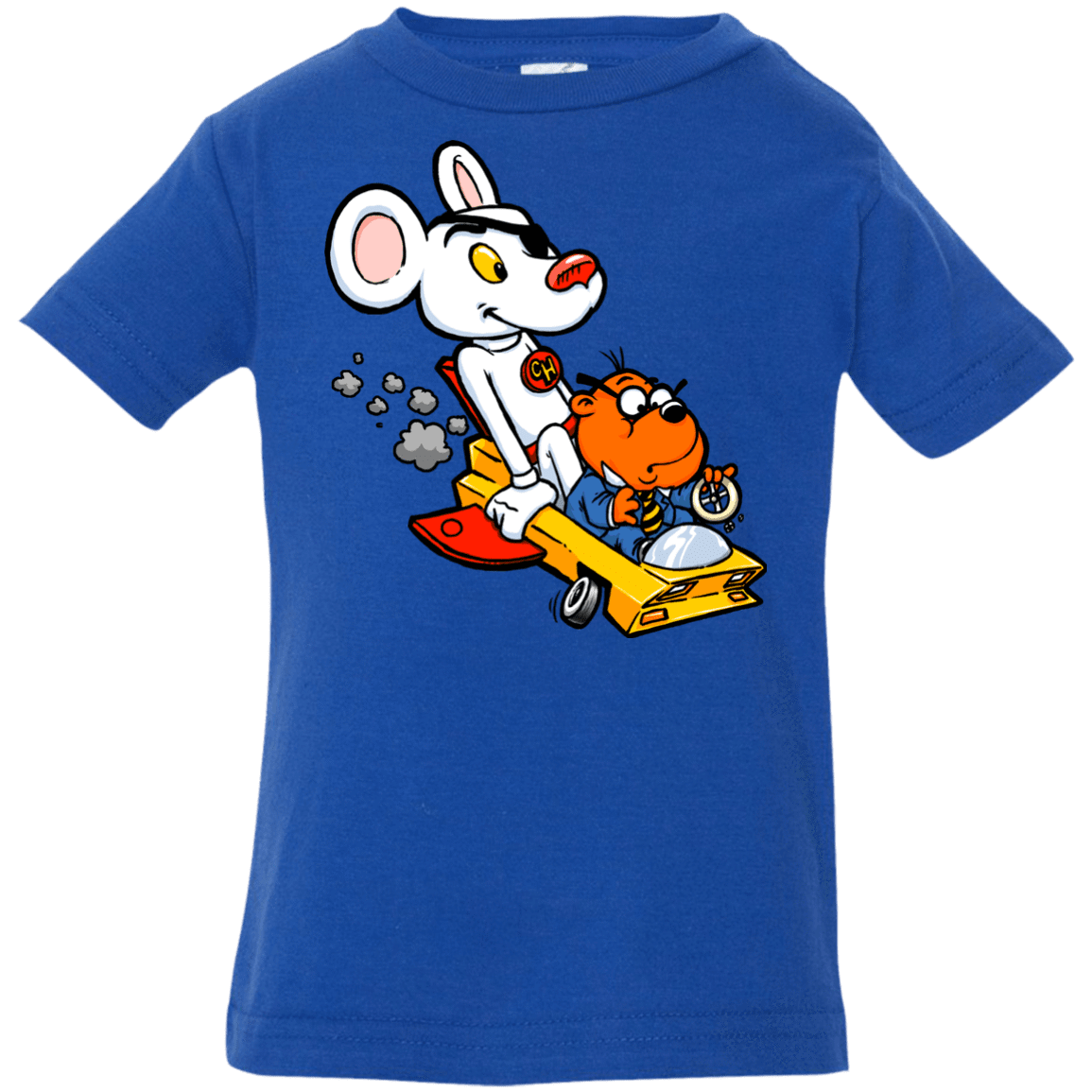 T-Shirts Royal / 6 Months Danger Mouse Infant Premium T-Shirt