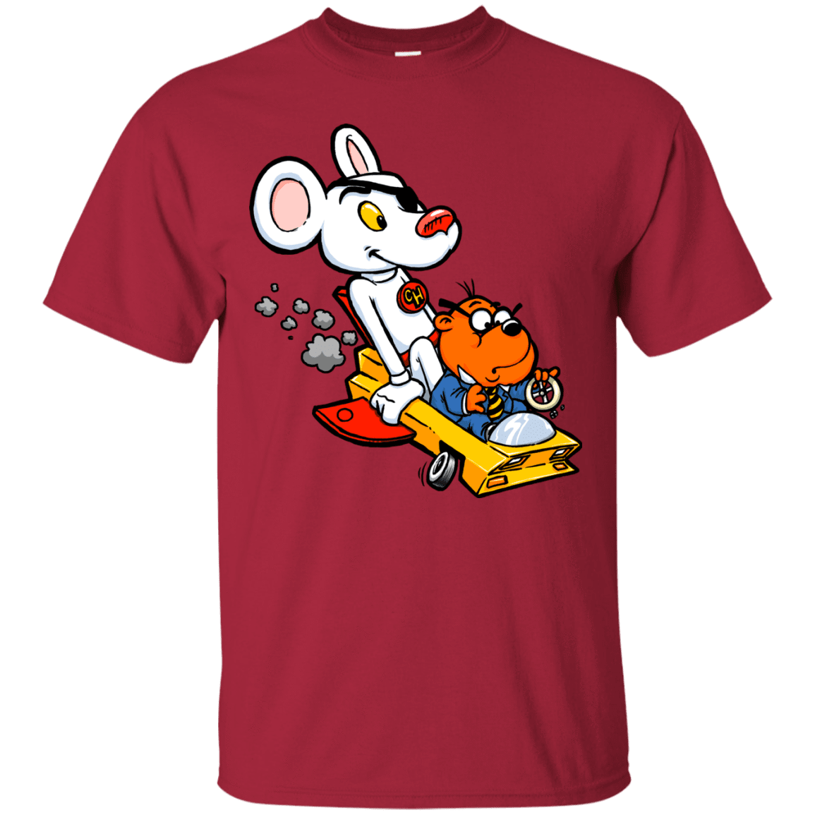 T-Shirts Cardinal / Small Danger Mouse T-Shirt