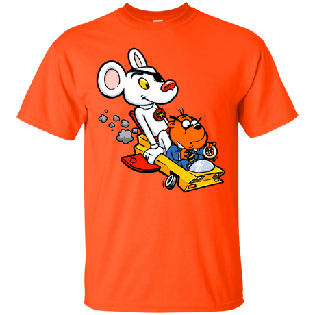 T-Shirts Orange / Small Danger Mouse T-Shirt