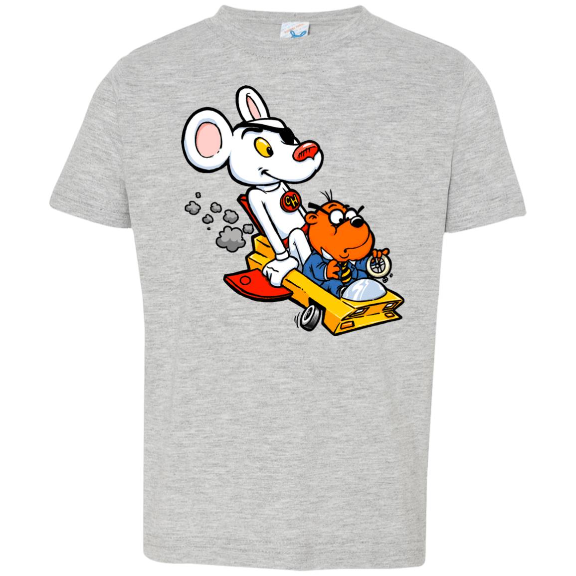 T-Shirts Heather / 2T Danger Mouse Toddler Premium T-Shirt