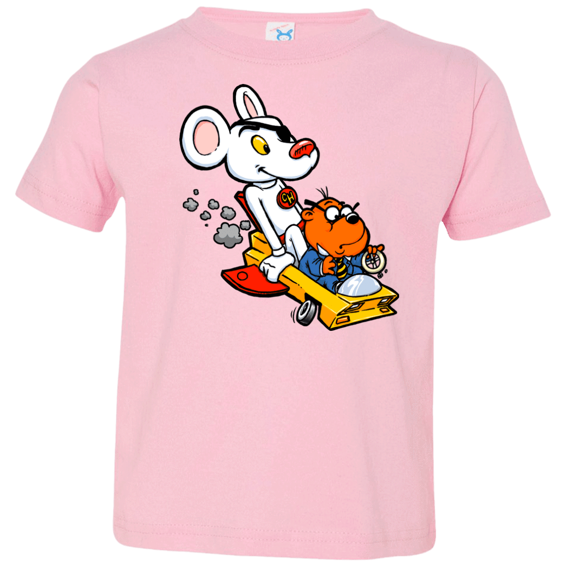 T-Shirts Pink / 2T Danger Mouse Toddler Premium T-Shirt