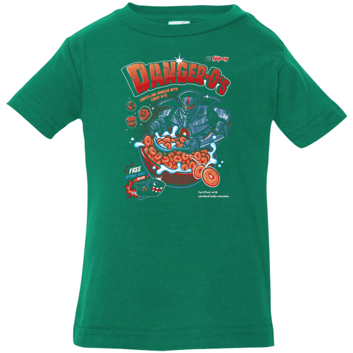 T-Shirts Kelly / 6 Months Danger O's Infant Premium T-Shirt