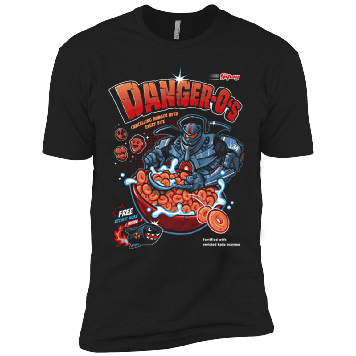 T-Shirts Black / X-Small Danger O's Men's Premium T-Shirt