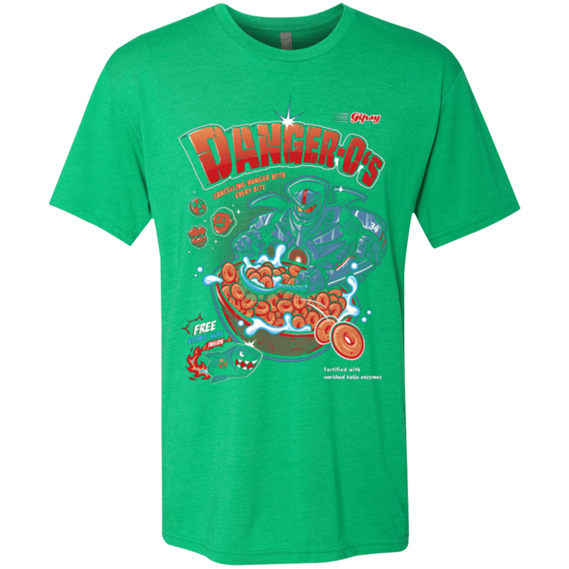 T-Shirts Envy / Small Danger O's Men's Triblend T-Shirt