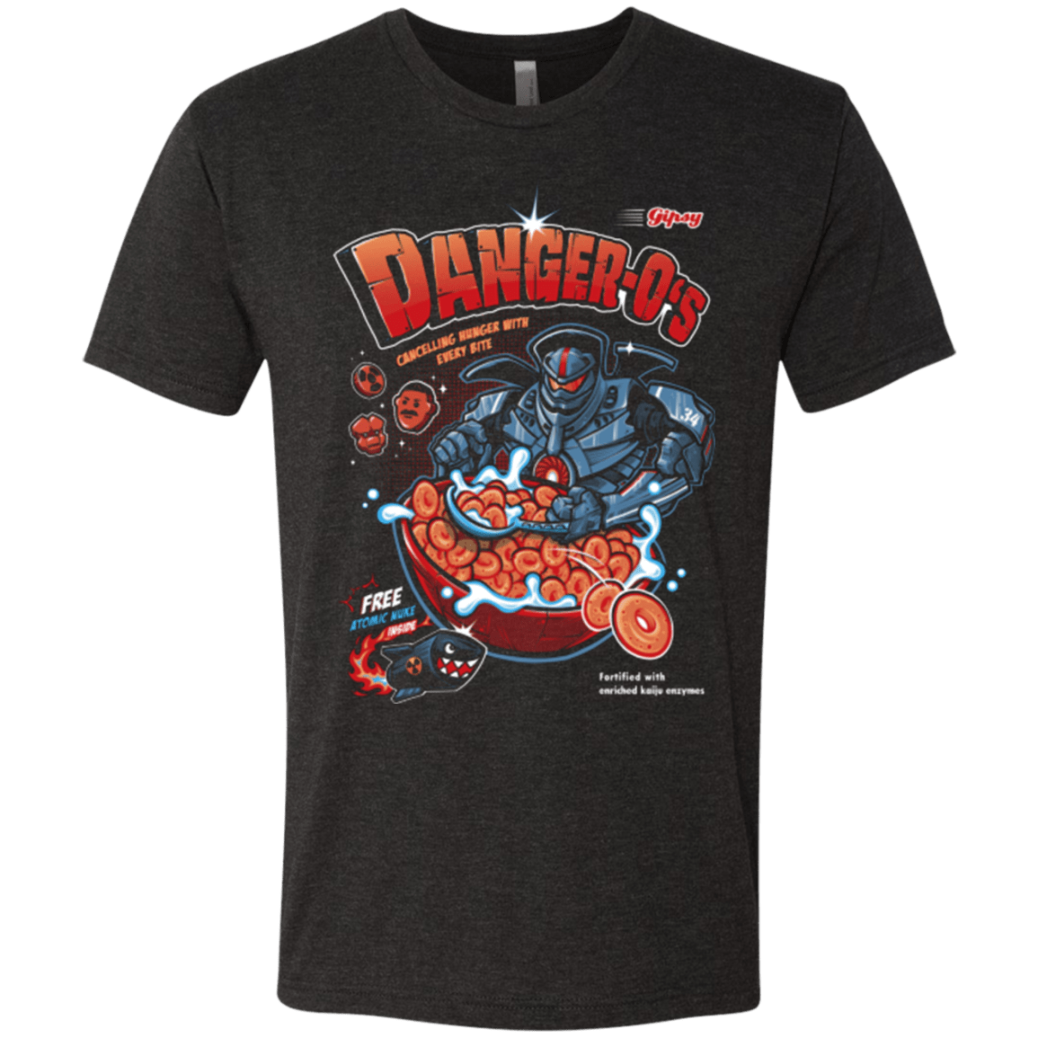 T-Shirts Vintage Black / Small Danger O's Men's Triblend T-Shirt