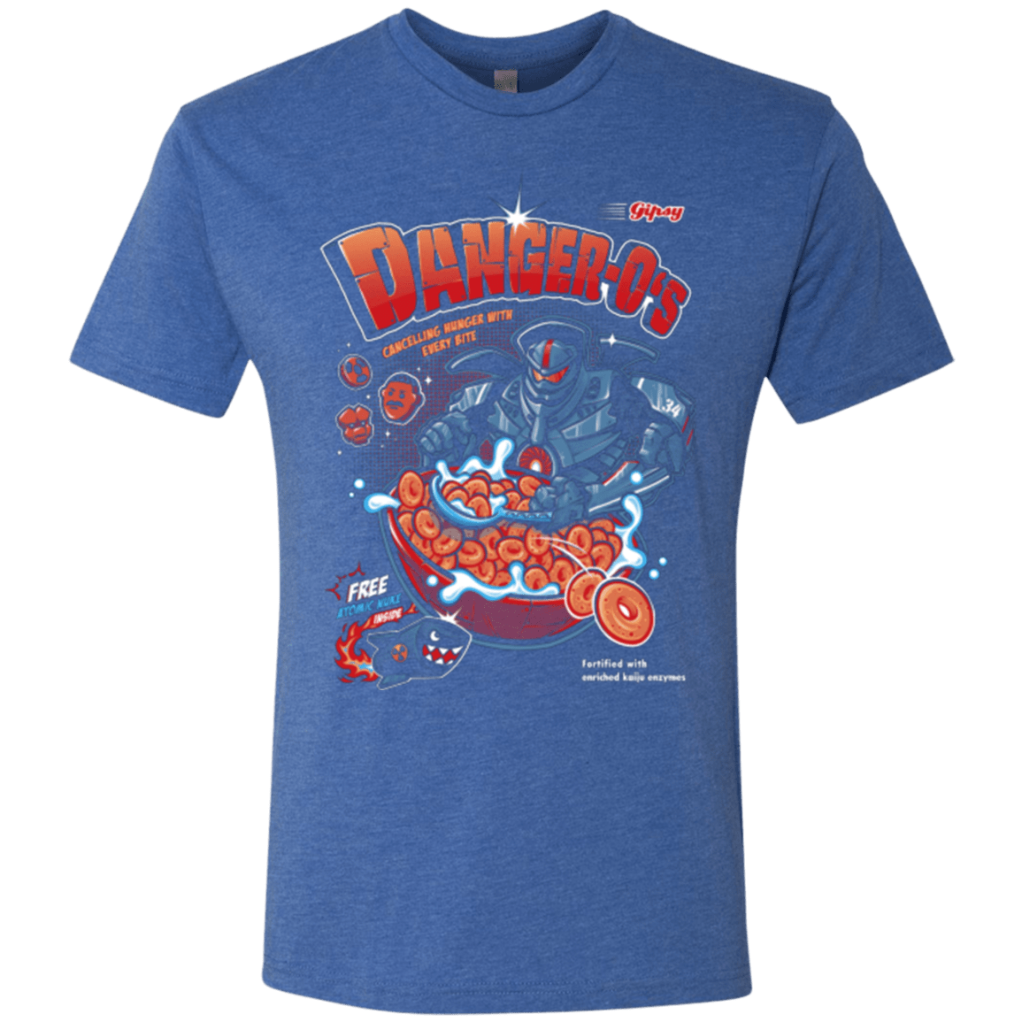 T-Shirts Vintage Royal / Small Danger O's Men's Triblend T-Shirt