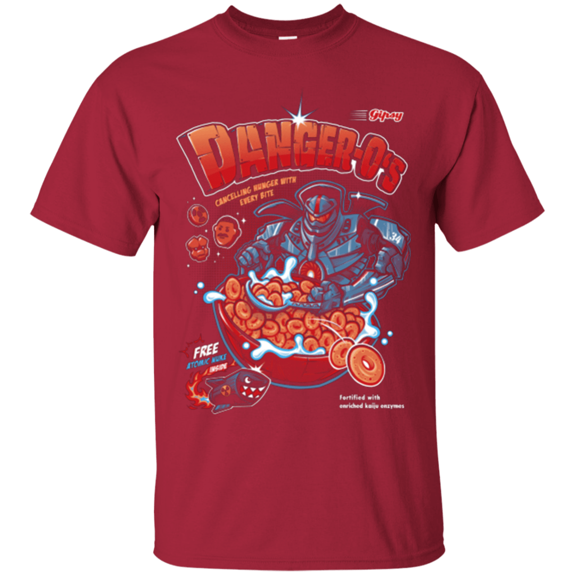 T-Shirts Cardinal / Small Danger O's T-Shirt
