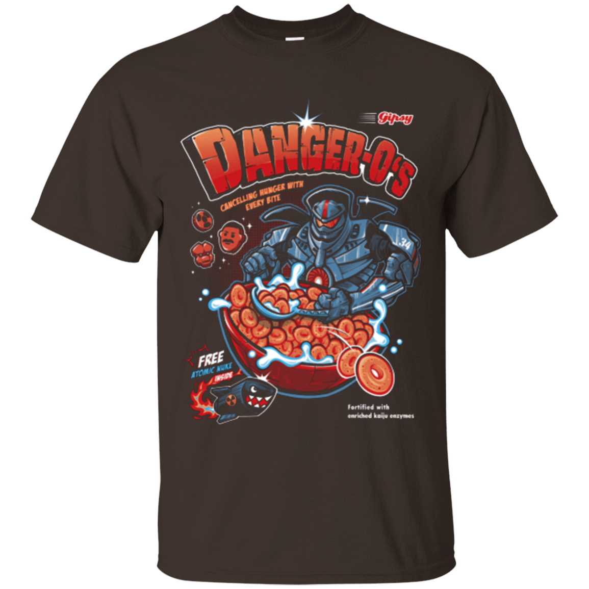 T-Shirts Dark Chocolate / Small Danger O's T-Shirt