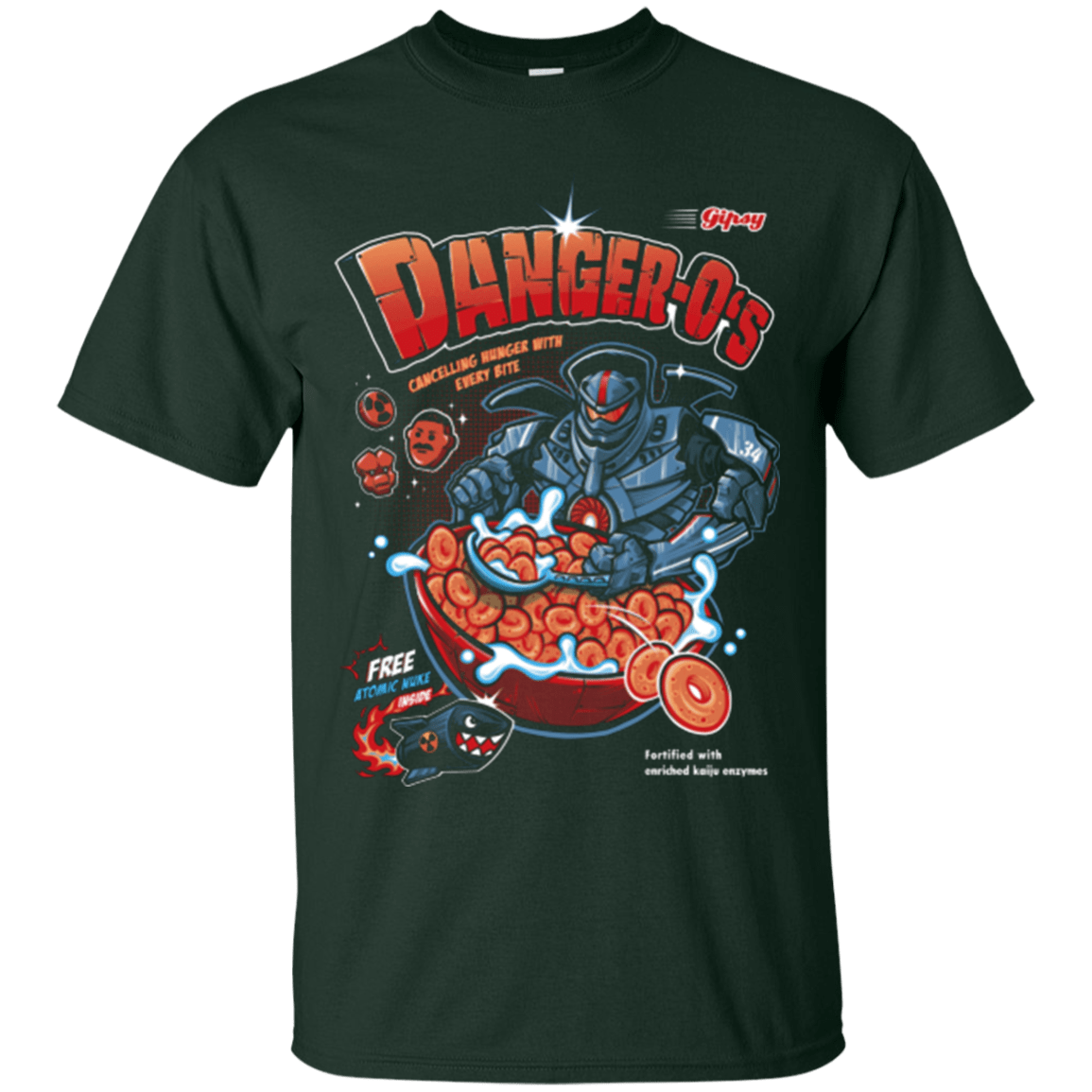 T-Shirts Forest Green / Small Danger O's T-Shirt