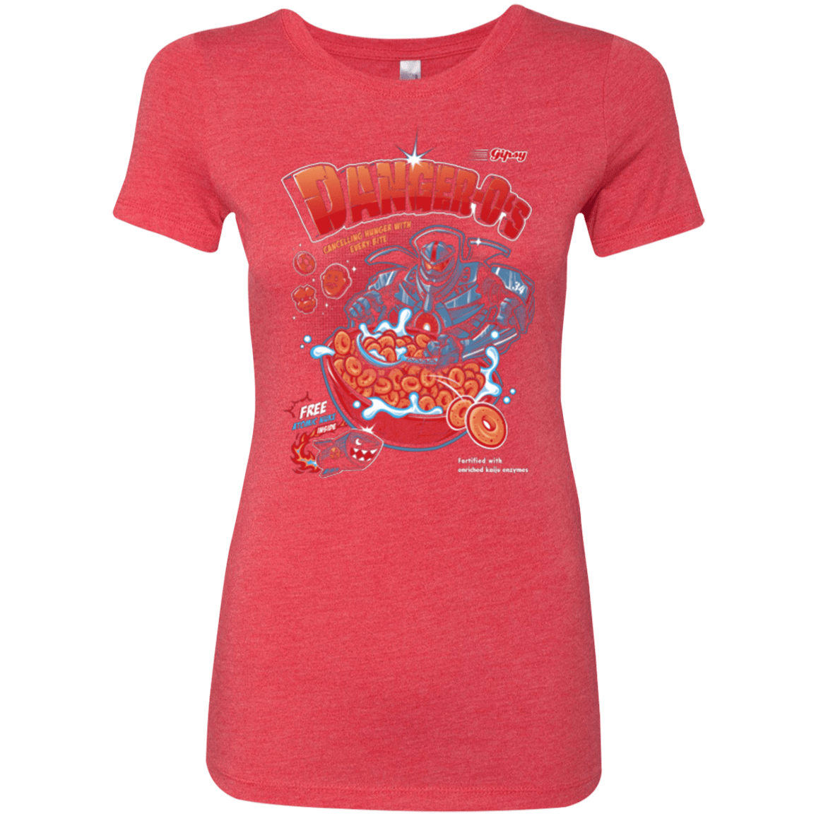 T-Shirts Vintage Red / Small Danger O's Women's Triblend T-Shirt
