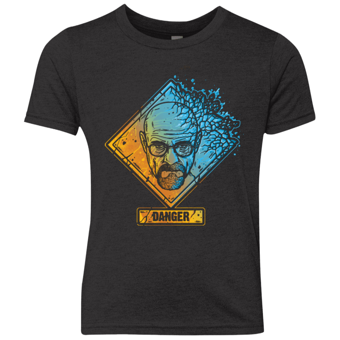 T-Shirts Vintage Black / YXS DANGER Youth Triblend T-Shirt