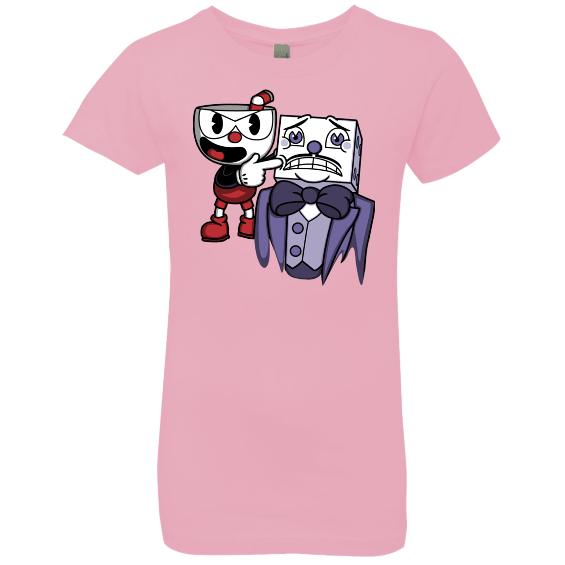 T-Shirts Light Pink / YXS Dangerous Finger Girls Premium T-Shirt