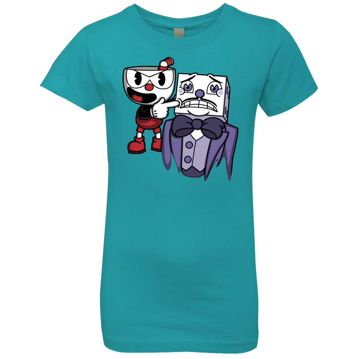 T-Shirts Tahiti Blue / YXS Dangerous Finger Girls Premium T-Shirt