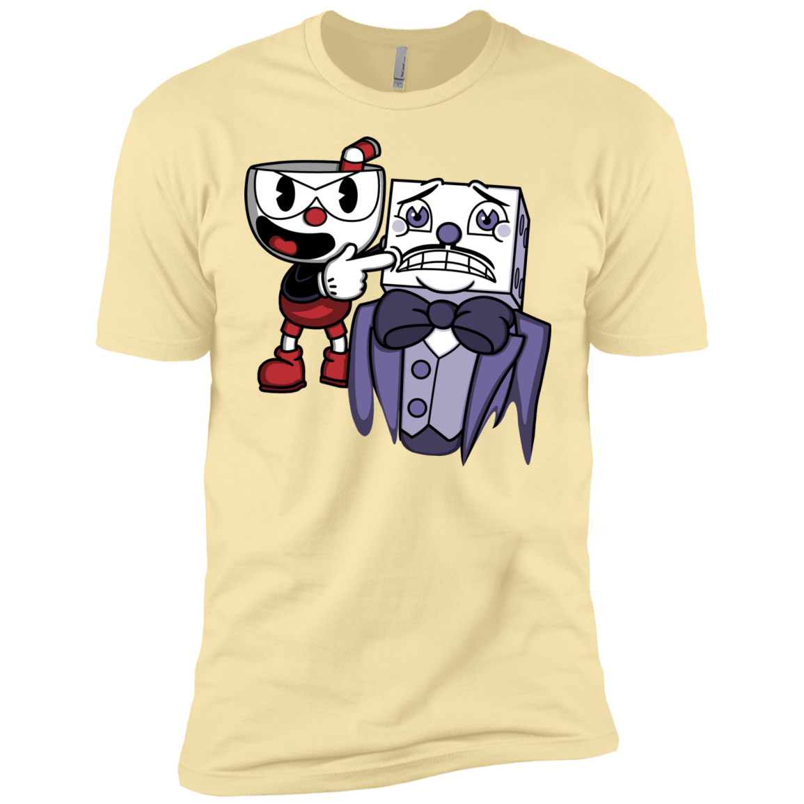 T-Shirts Banana Cream / X-Small Dangerous Finger Men's Premium T-Shirt