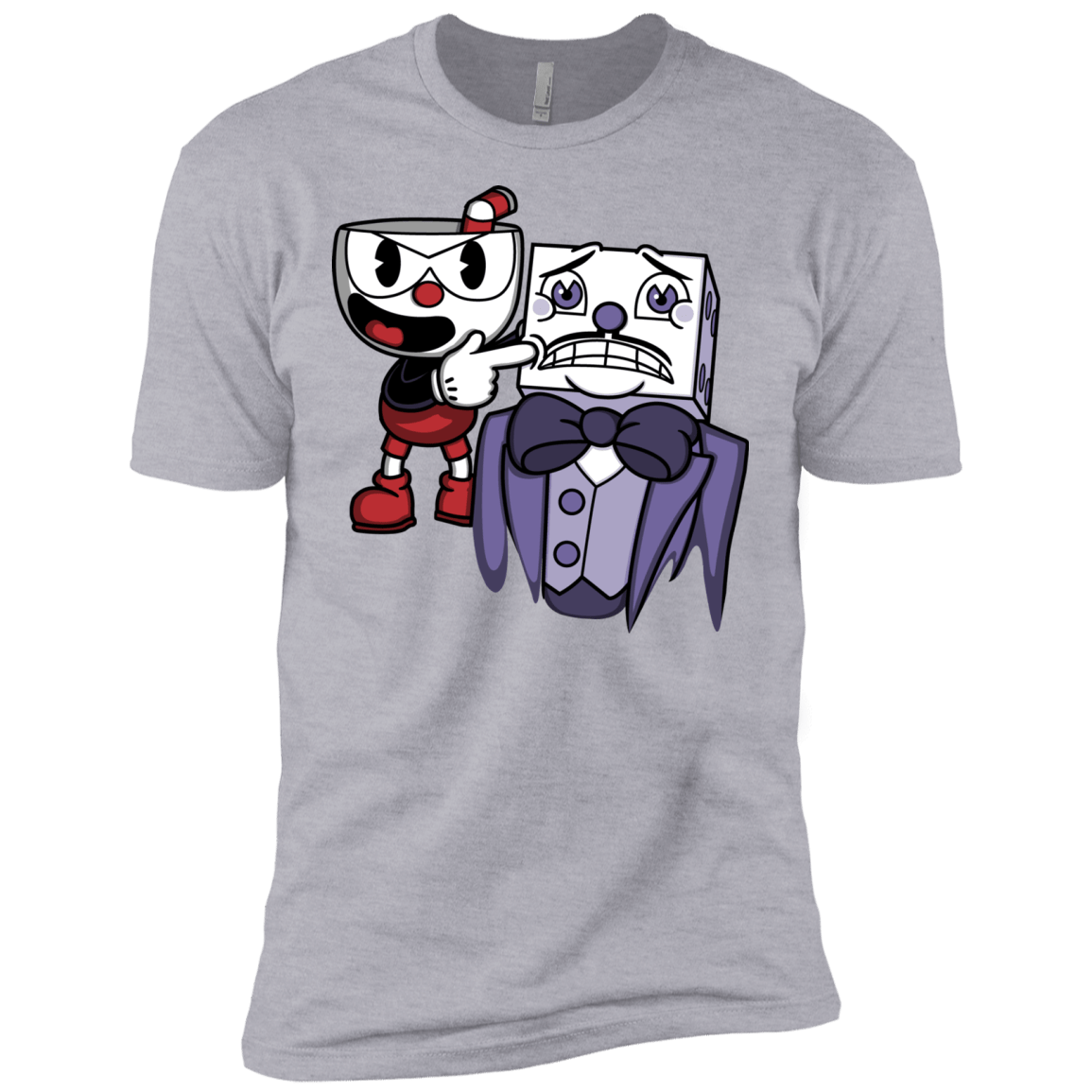 T-Shirts Heather Grey / X-Small Dangerous Finger Men's Premium T-Shirt