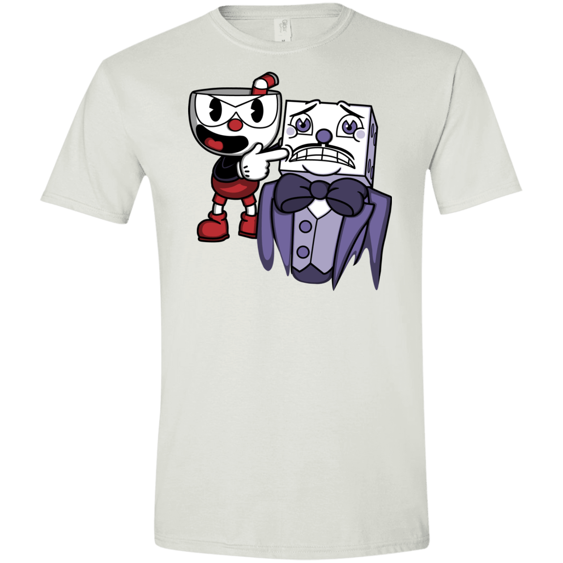 T-Shirts White / X-Small Dangerous Finger Men's Semi-Fitted Softstyle