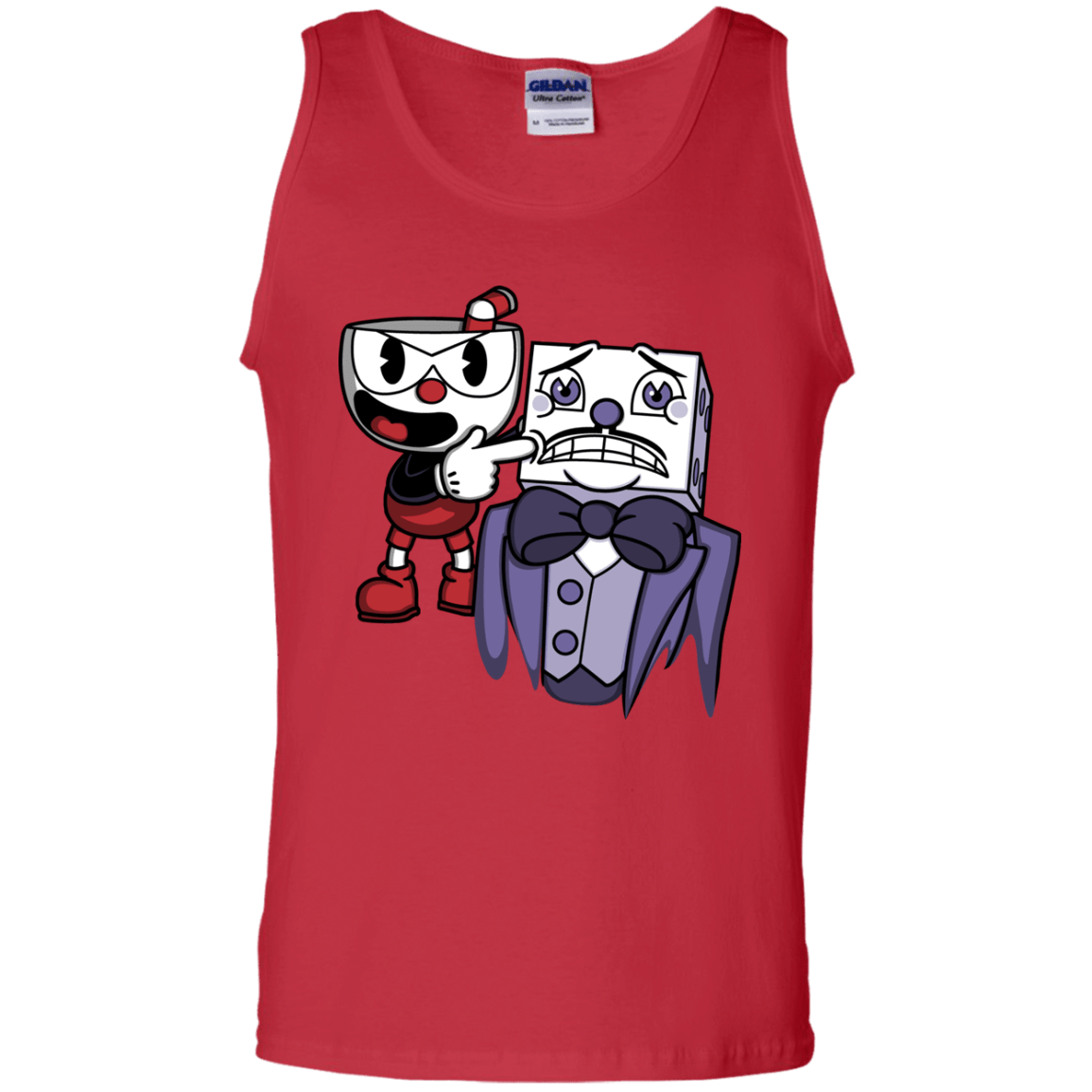 T-Shirts Red / S Dangerous Finger Men's Tank Top