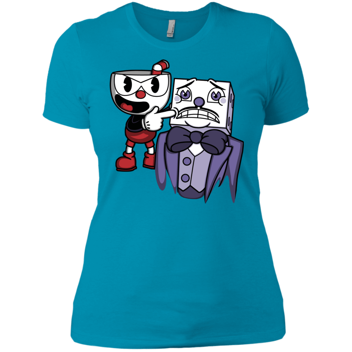 T-Shirts Turquoise / X-Small Dangerous Finger Women's Premium T-Shirt