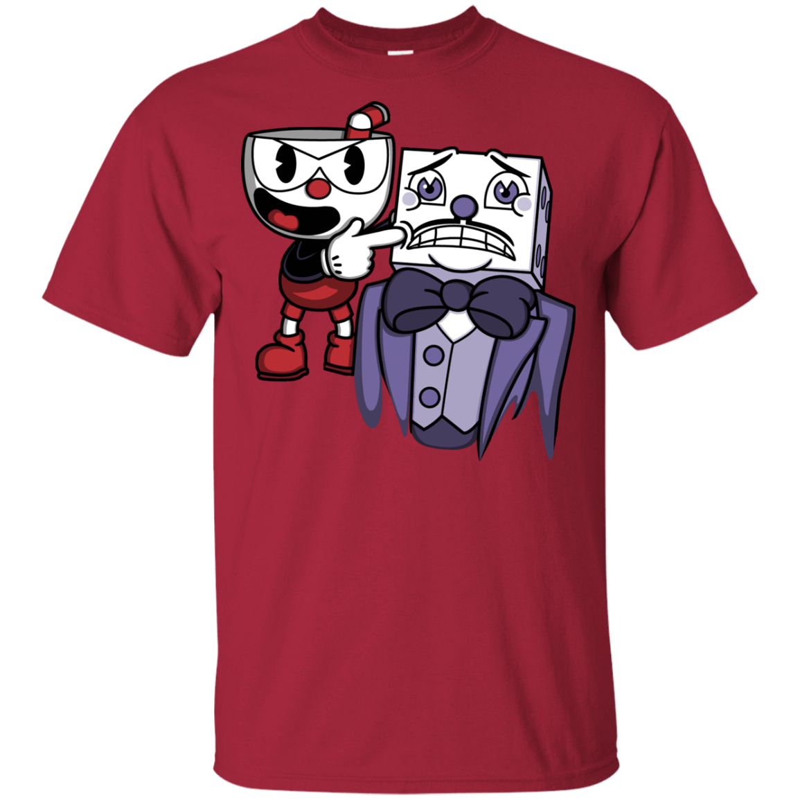 T-Shirts Cardinal / YXS Dangerous Finger Youth T-Shirt