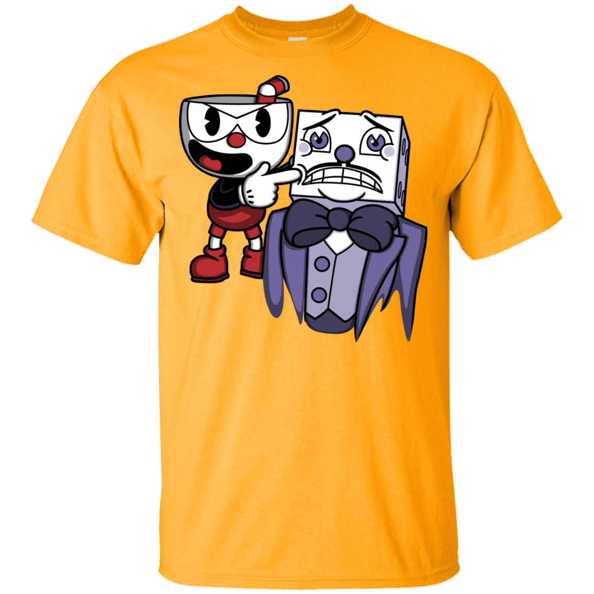 T-Shirts Gold / YXS Dangerous Finger Youth T-Shirt