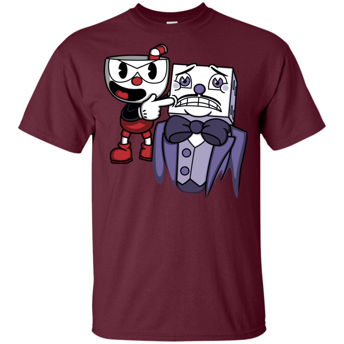 T-Shirts Maroon / YXS Dangerous Finger Youth T-Shirt