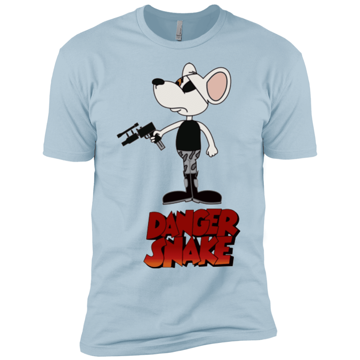 T-Shirts Light Blue / YXS Dangersnake Boys Premium T-Shirt