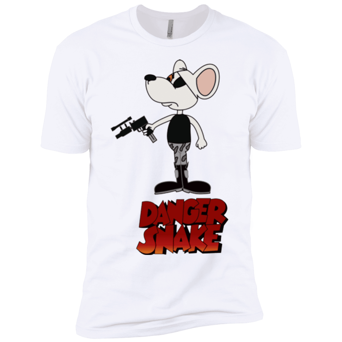 T-Shirts White / YXS Dangersnake Boys Premium T-Shirt