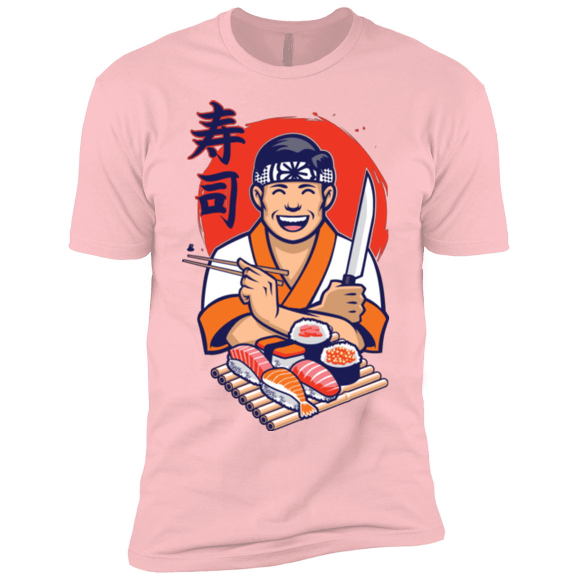 T-Shirts Light Pink / YXS DANIEL SAN SUSHI Boys Premium T-Shirt