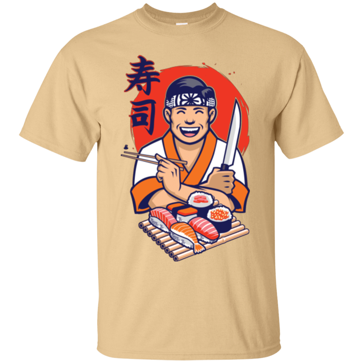 T-Shirts Vegas Gold / S DANIEL SAN SUSHI T-Shirt