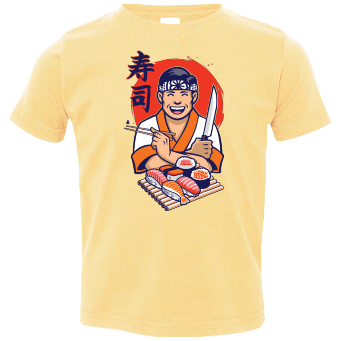 T-Shirts Butter / 2T DANIEL SAN SUSHI Toddler Premium T-Shirt