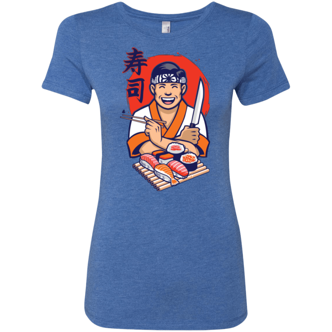 T-Shirts Vintage Royal / S DANIEL SAN SUSHI Women's Triblend T-Shirt