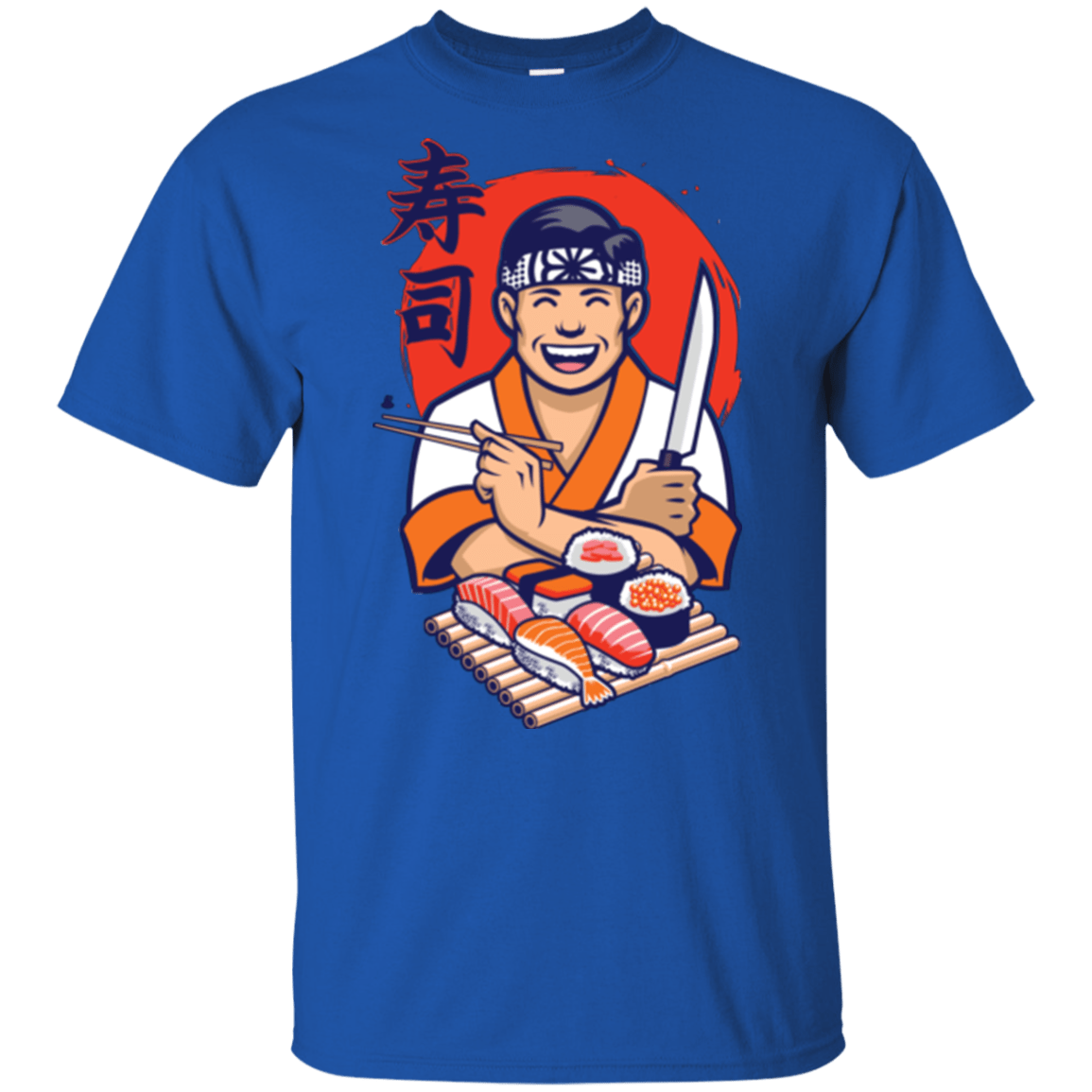 T-Shirts Royal / YXS DANIEL SAN SUSHI Youth T-Shirt