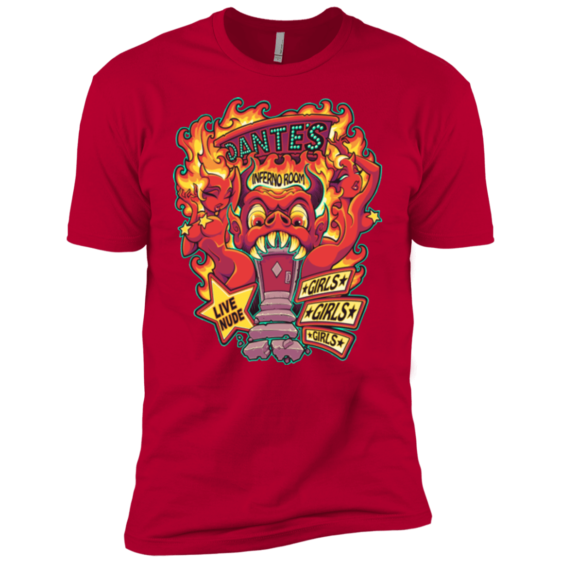 Dantes Inferno Room Boys Premium T-Shirt