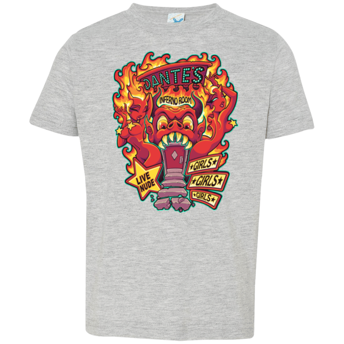 T-Shirts Heather / 2T Dantes Inferno Room Toddler Premium T-Shirt