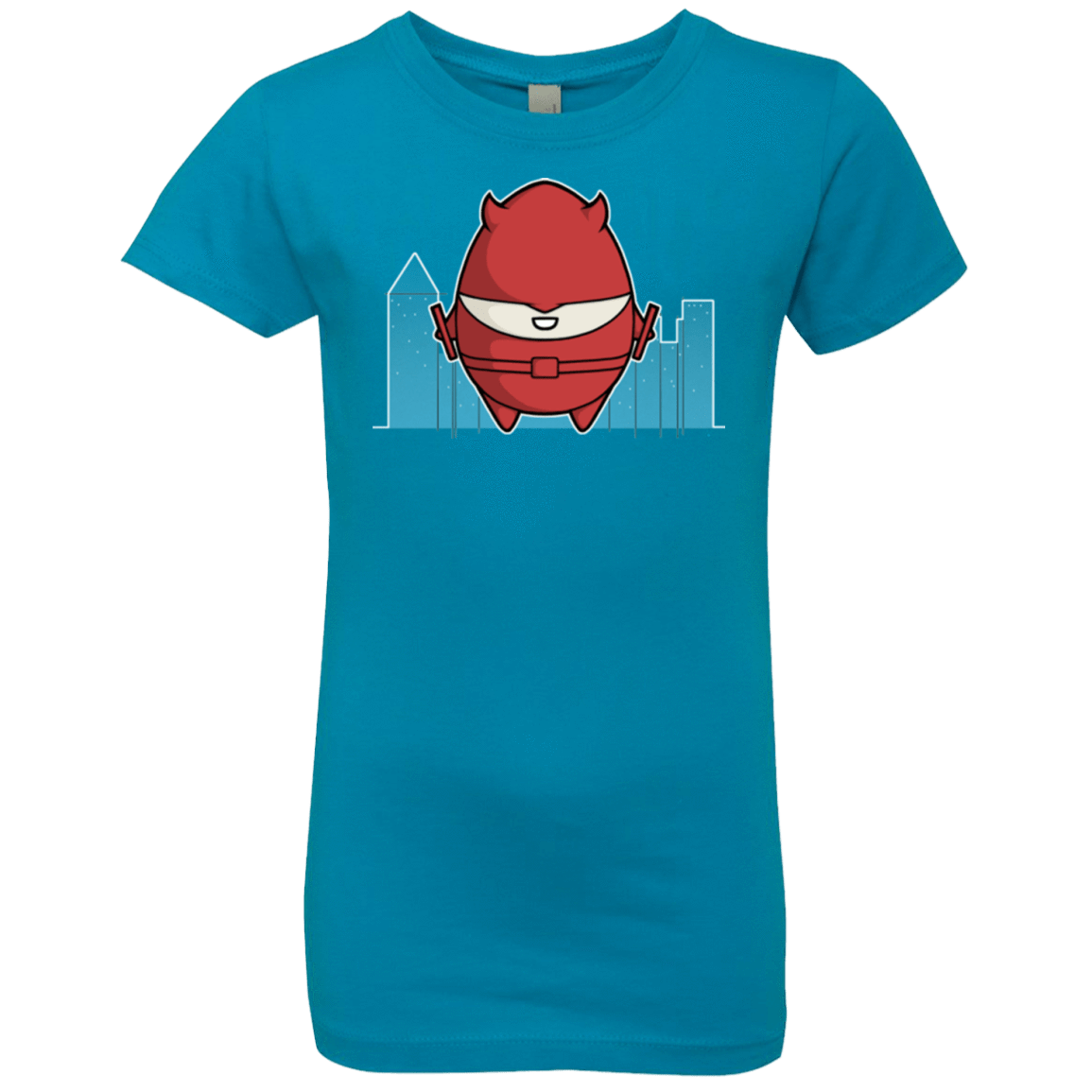 T-Shirts Turquoise / YXS Dare Devilled Egg Girls Premium T-Shirt