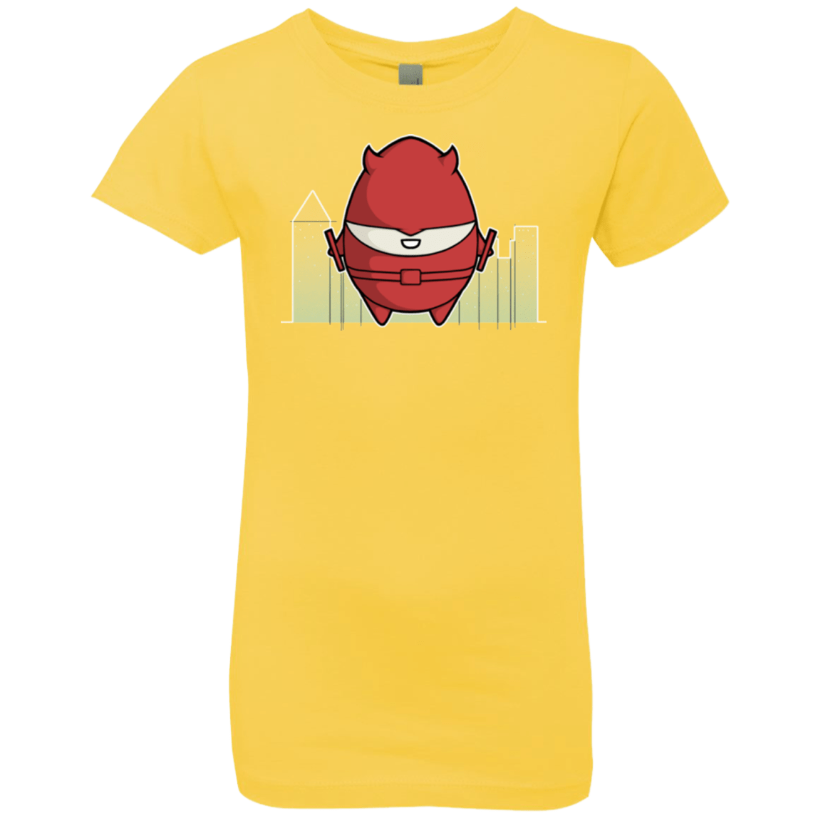 T-Shirts Vibrant Yellow / YXS Dare Devilled Egg Girls Premium T-Shirt