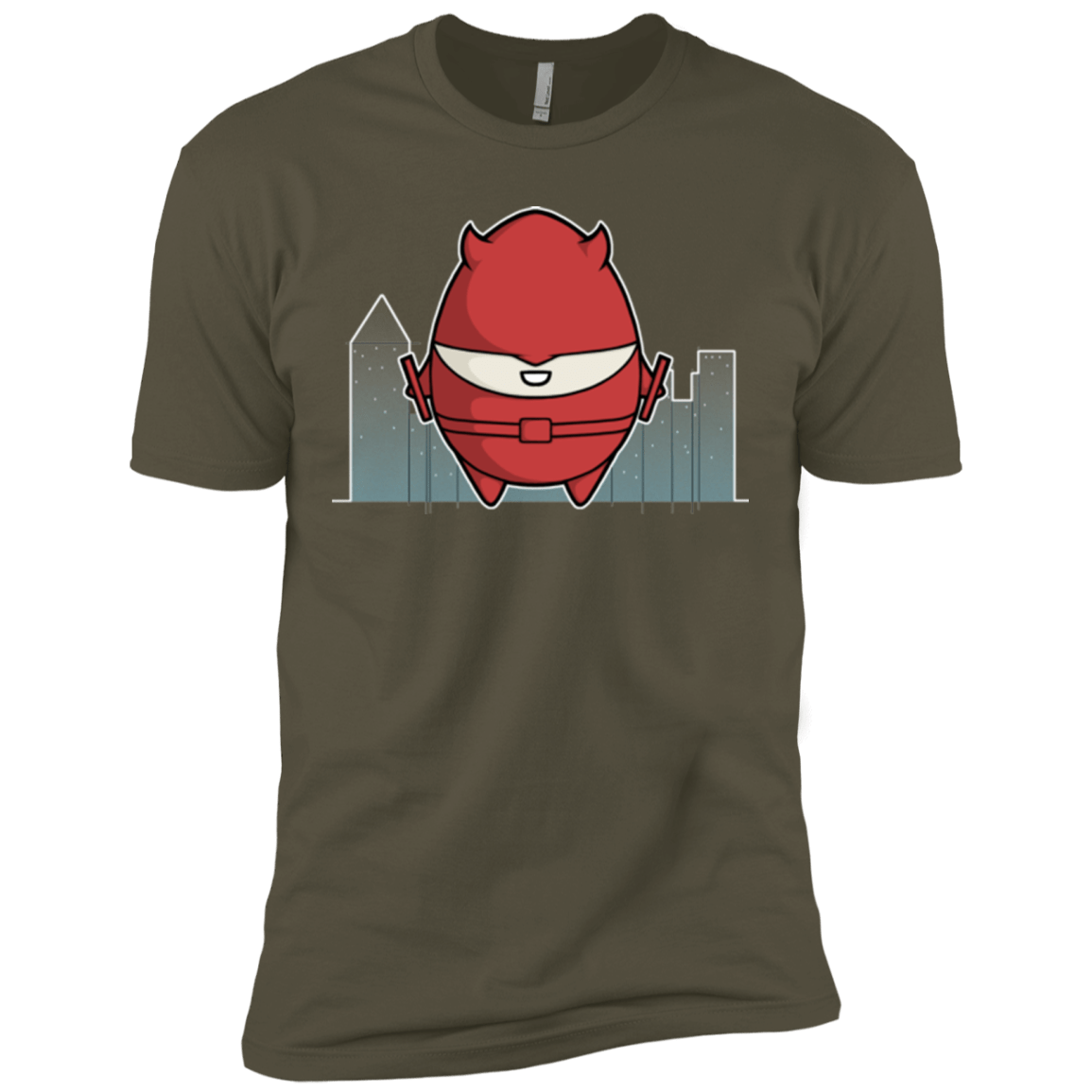 T-Shirts Military Green / X-Small Dare Devilled Egg Men's Premium T-Shirt