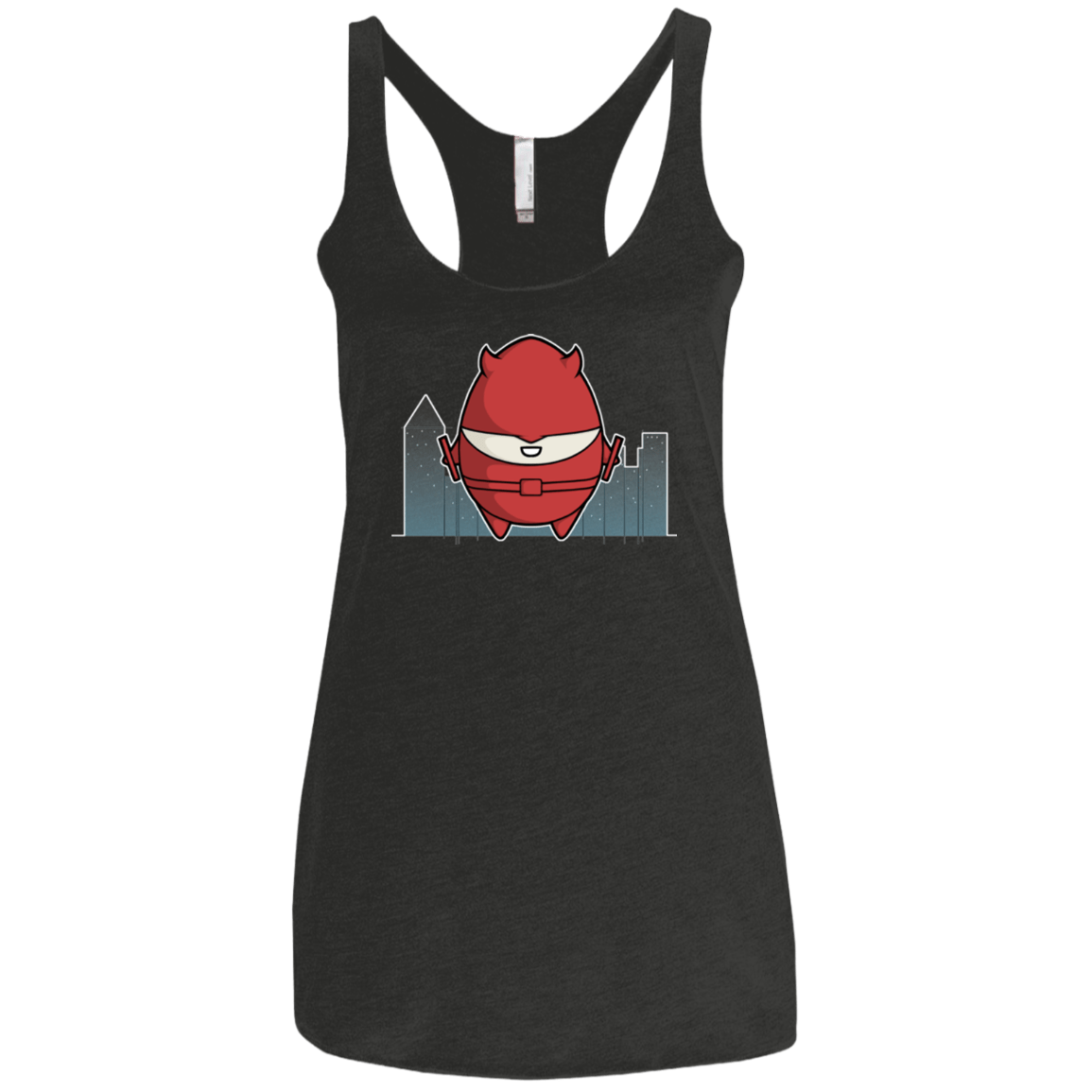 T-Shirts Vintage Black / X-Small Dare Devilled Egg Women's Triblend Racerback Tank