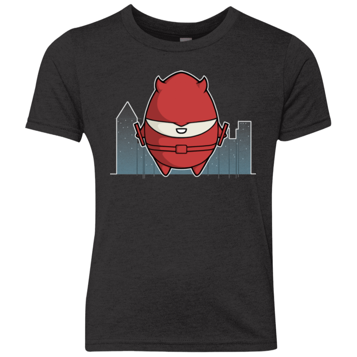 T-Shirts Vintage Black / YXS Dare Devilled Egg Youth Triblend T-Shirt