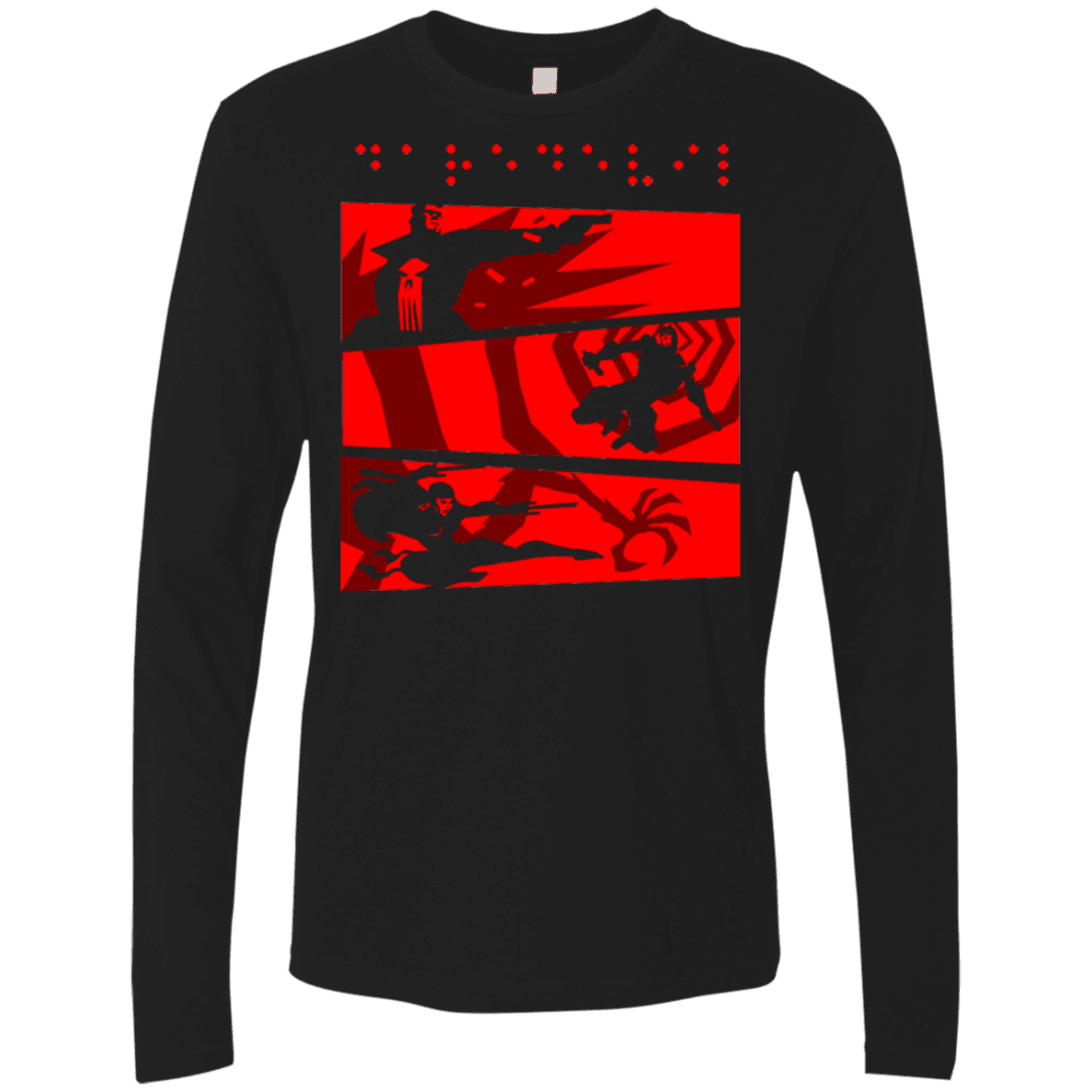 T-Shirts Black / Small Darecity Men's Premium Long Sleeve