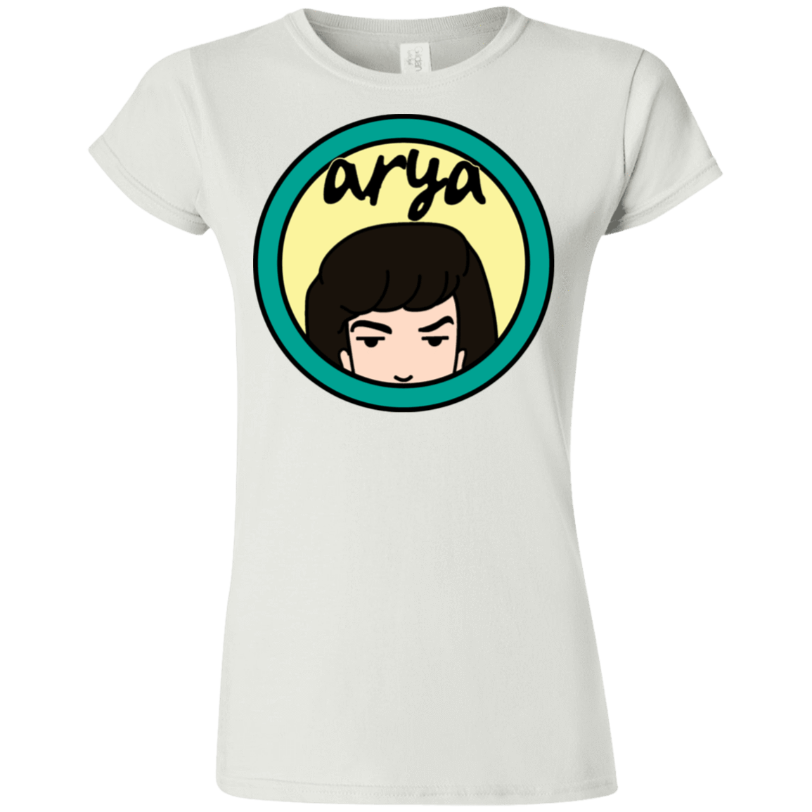T-Shirts White / S Daria Arya Junior Slimmer-Fit T-Shirt