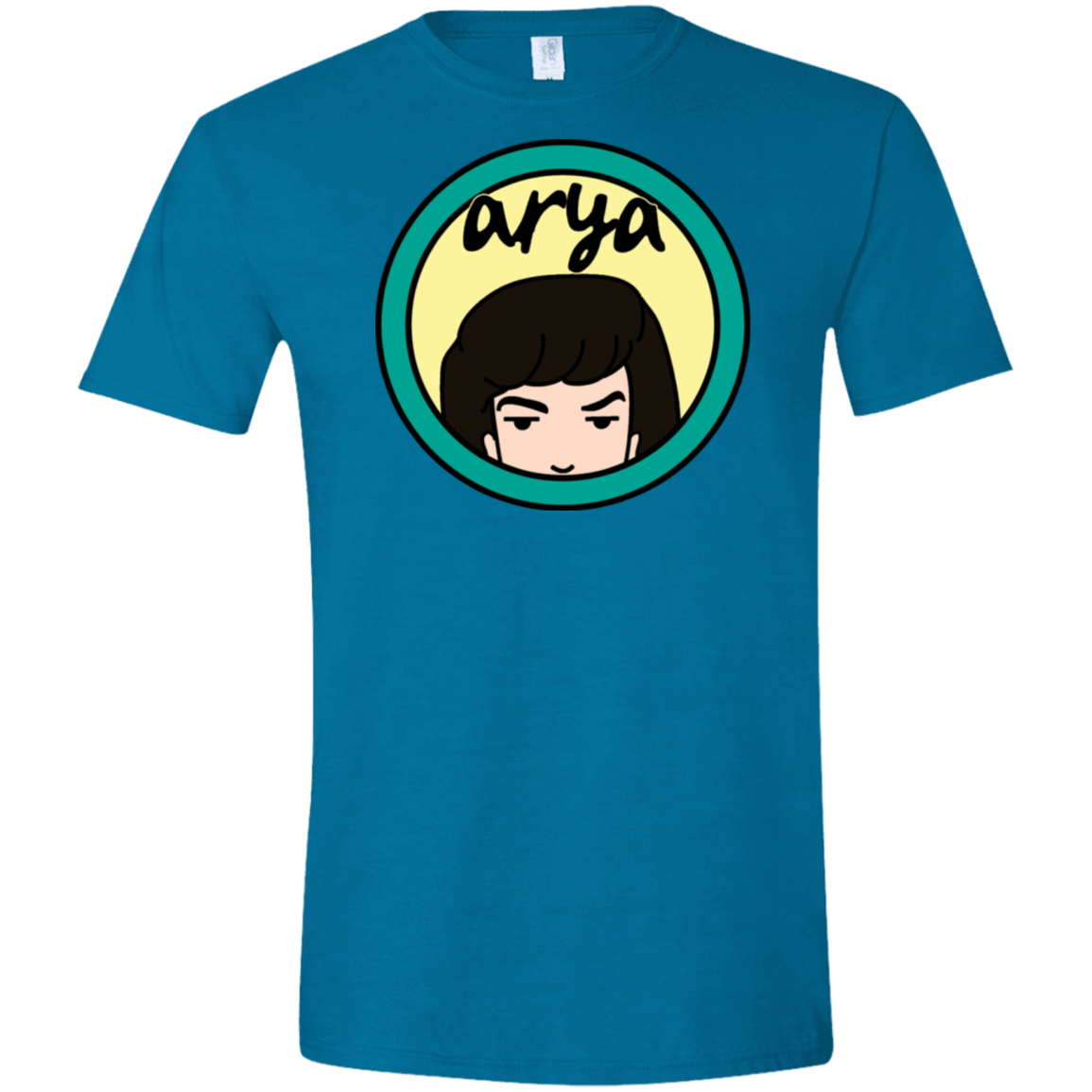 T-Shirts Antique Sapphire / S Daria Arya Men's Semi-Fitted Softstyle