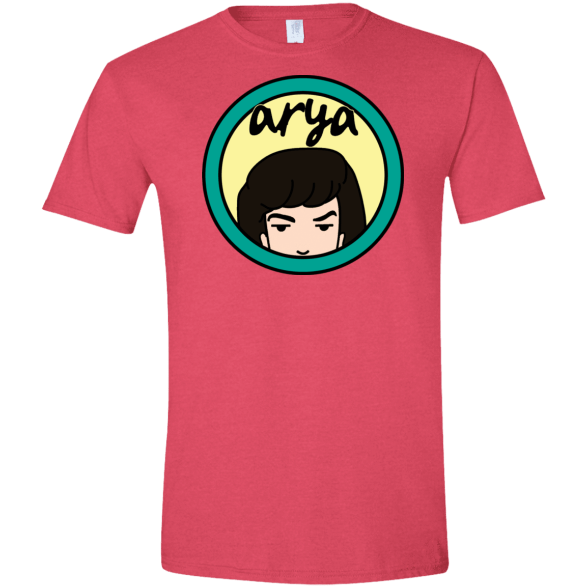 T-Shirts Heather Red / S Daria Arya Men's Semi-Fitted Softstyle