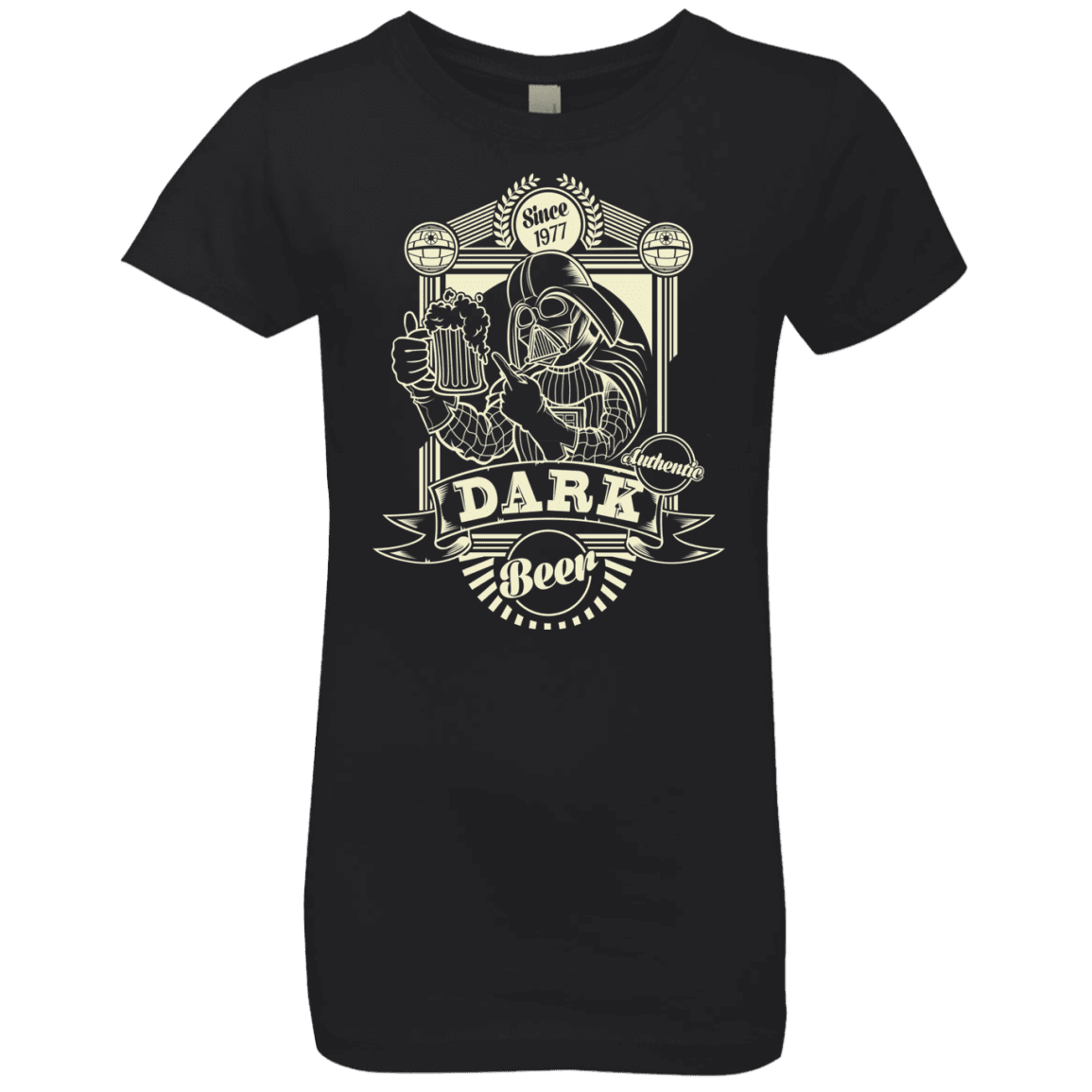T-Shirts Black / YXS Dark Beer Girls Premium T-Shirt