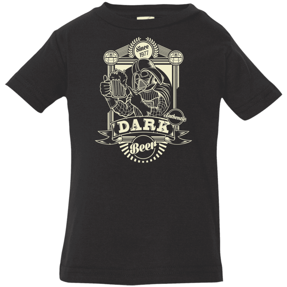 T-Shirts Black / 6 Months Dark Beer Infant Premium T-Shirt