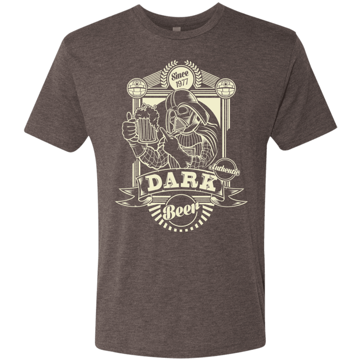 T-Shirts Macchiato / S Dark Beer Men's Triblend T-Shirt