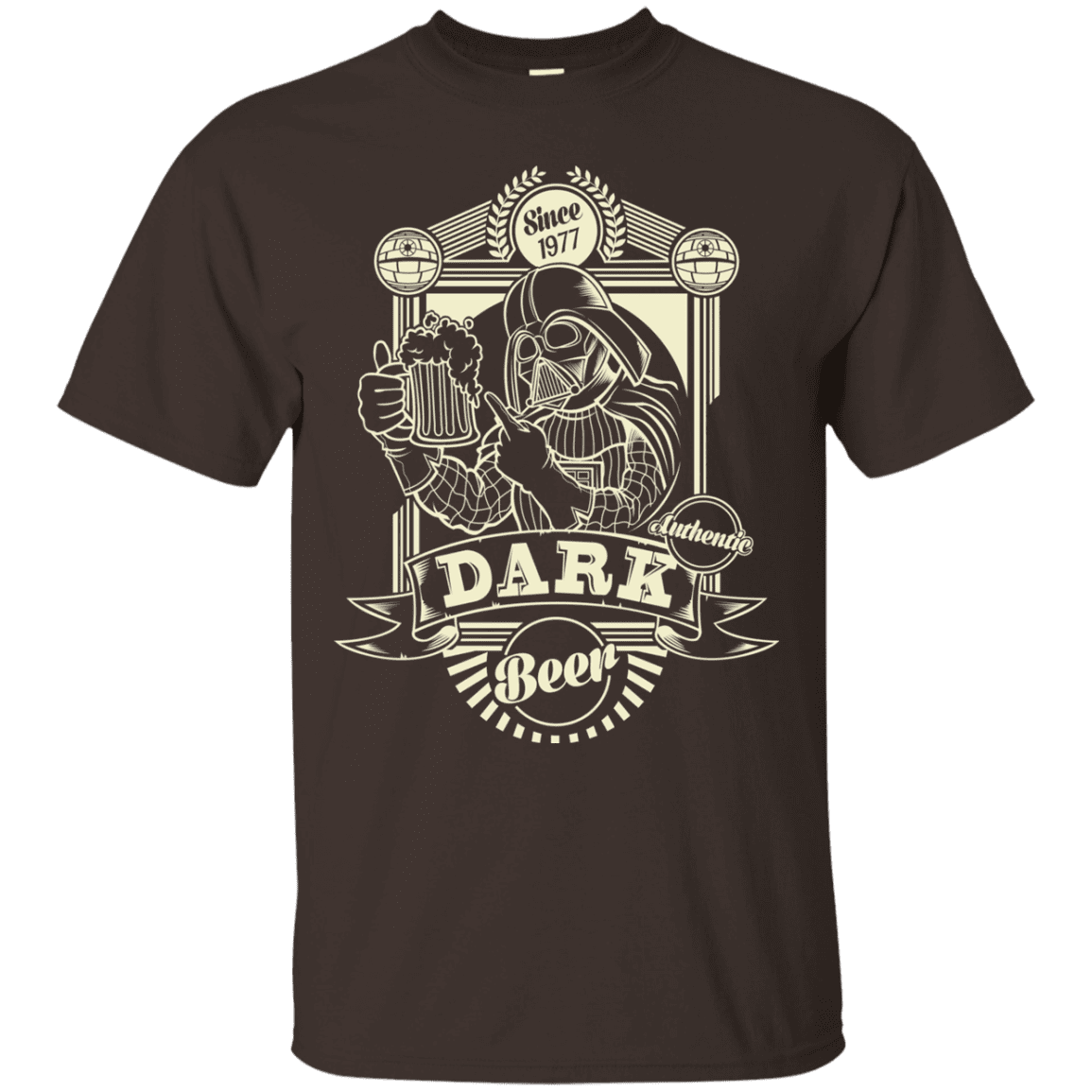 T-Shirts Dark Chocolate / S Dark Beer T-Shirt