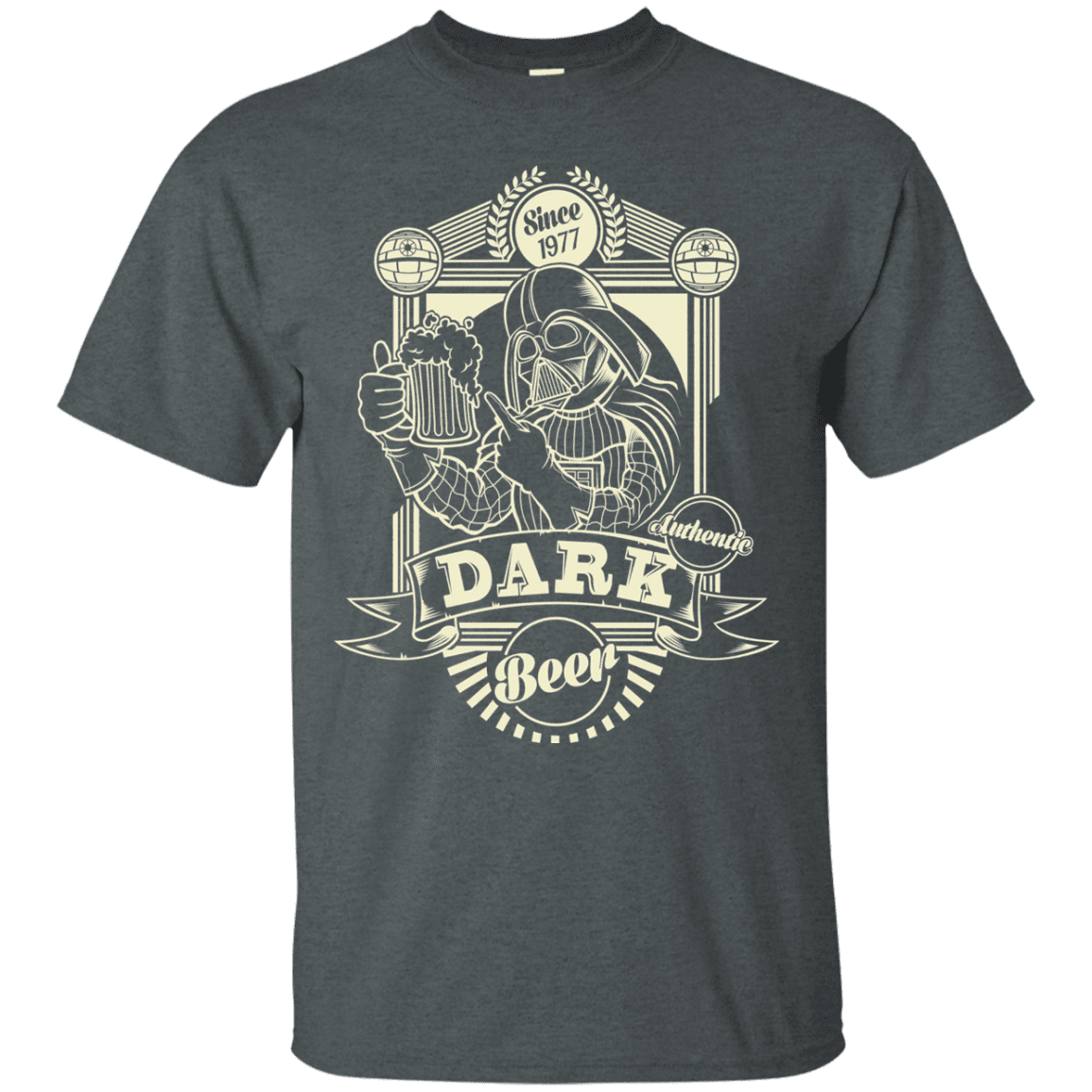 T-Shirts Dark Heather / S Dark Beer T-Shirt