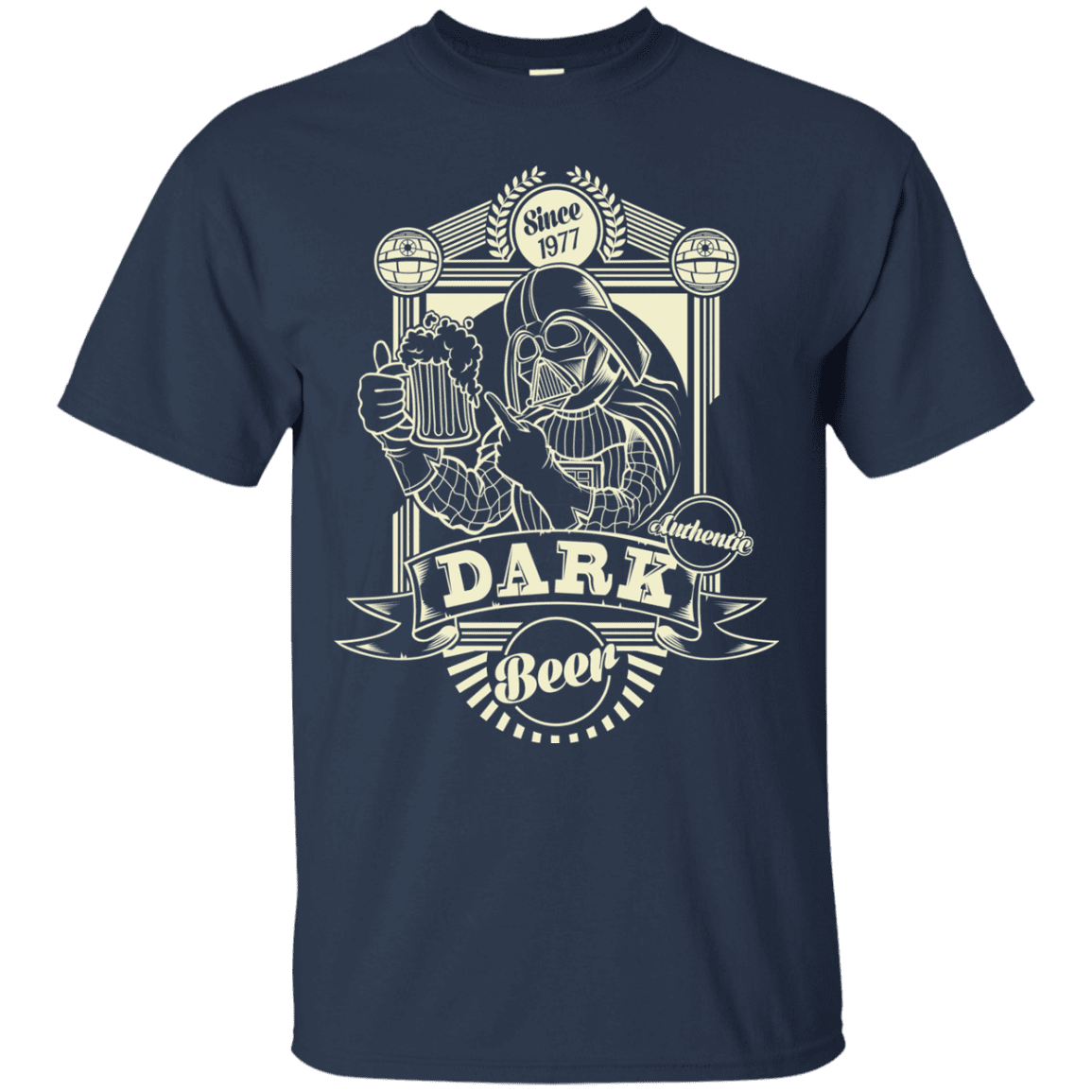 T-Shirts Navy / S Dark Beer T-Shirt