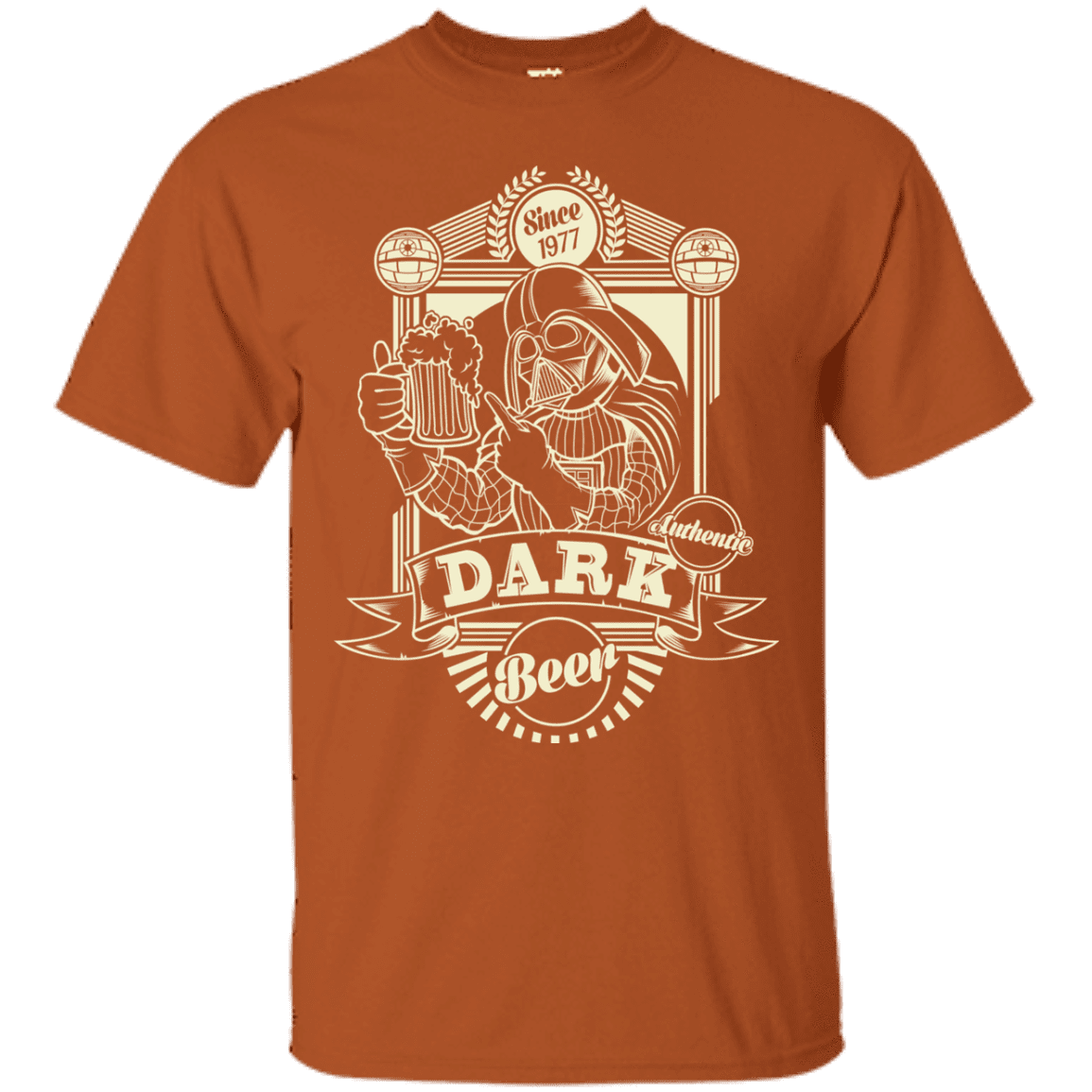 T-Shirts Texas Orange / S Dark Beer T-Shirt